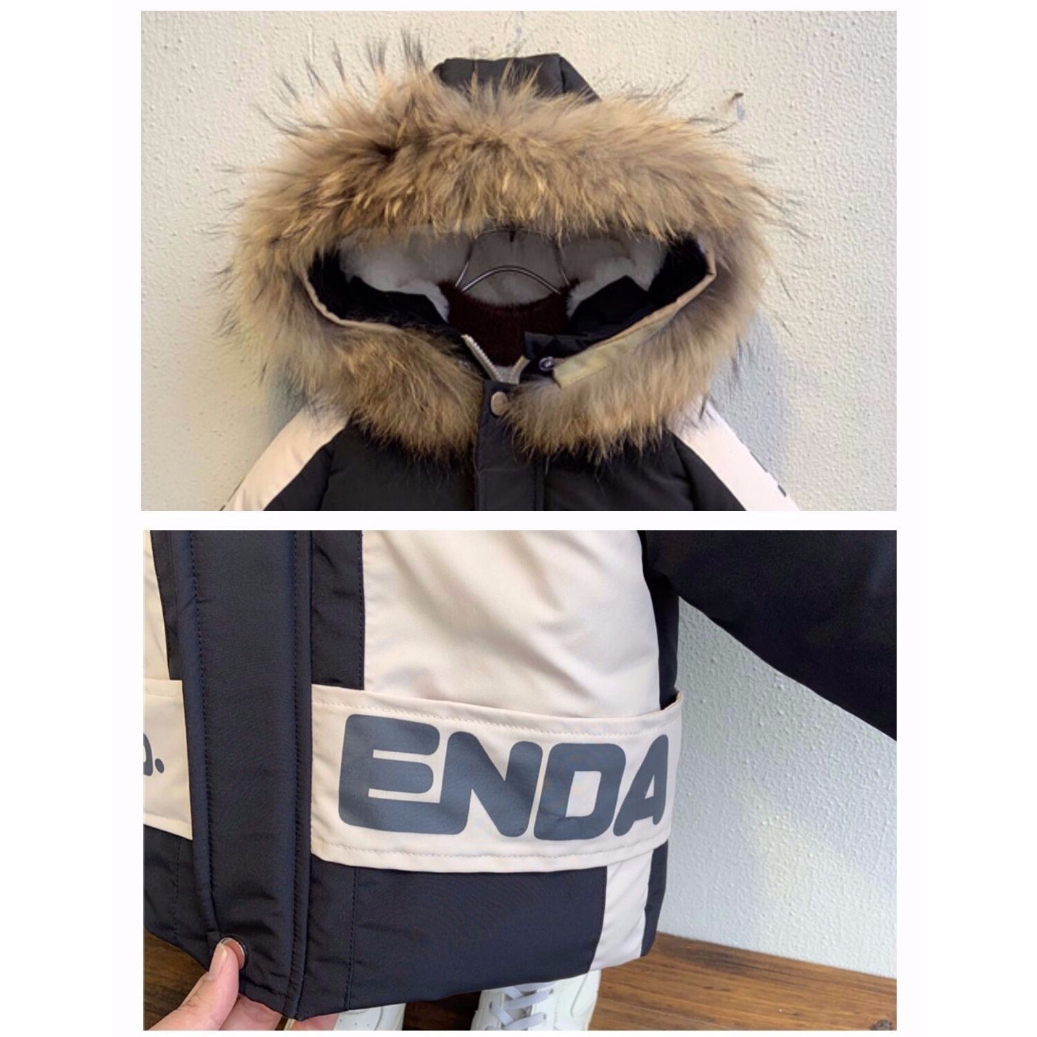3 4 5 6 7 8 jahre Kleinkind Jungen Baumwolle ist hingefallen Kapuze Mäntel Winter Jacke freundlicher freundlicher jungen Kleidung outwear Outfits Warme Parkas