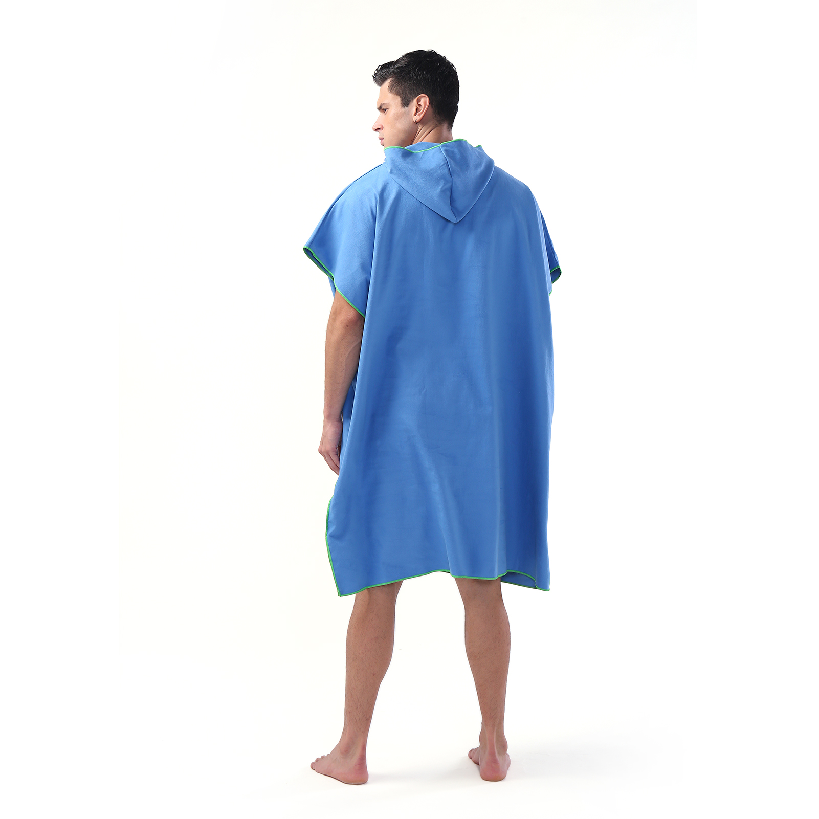 Surf poncho skifte håndklæde med hætte mikrofiber strandtæppe badehåndklæde svømme håndklæde våddragt strand poncho