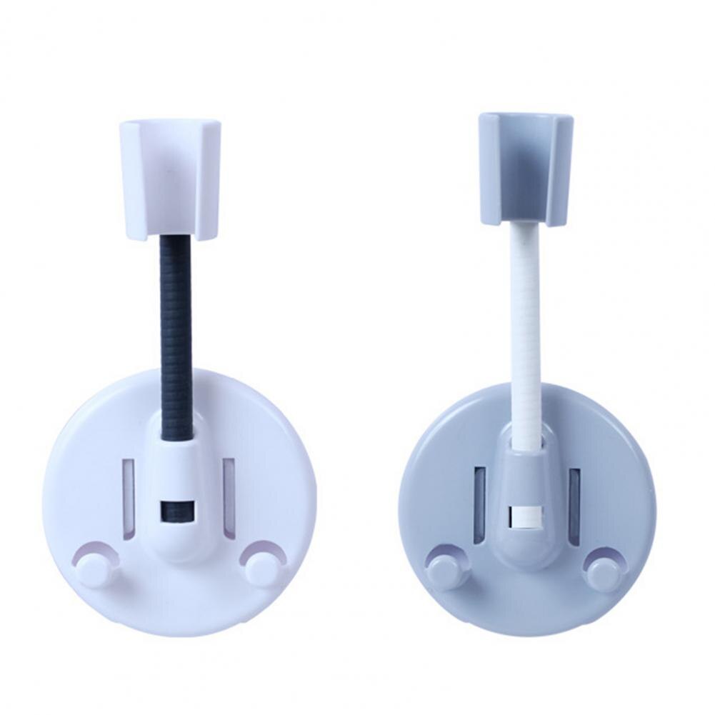 Shower Bracket Punch Free Good Load Capacity Plastic Shower Head Container Bracket for Bathroom
