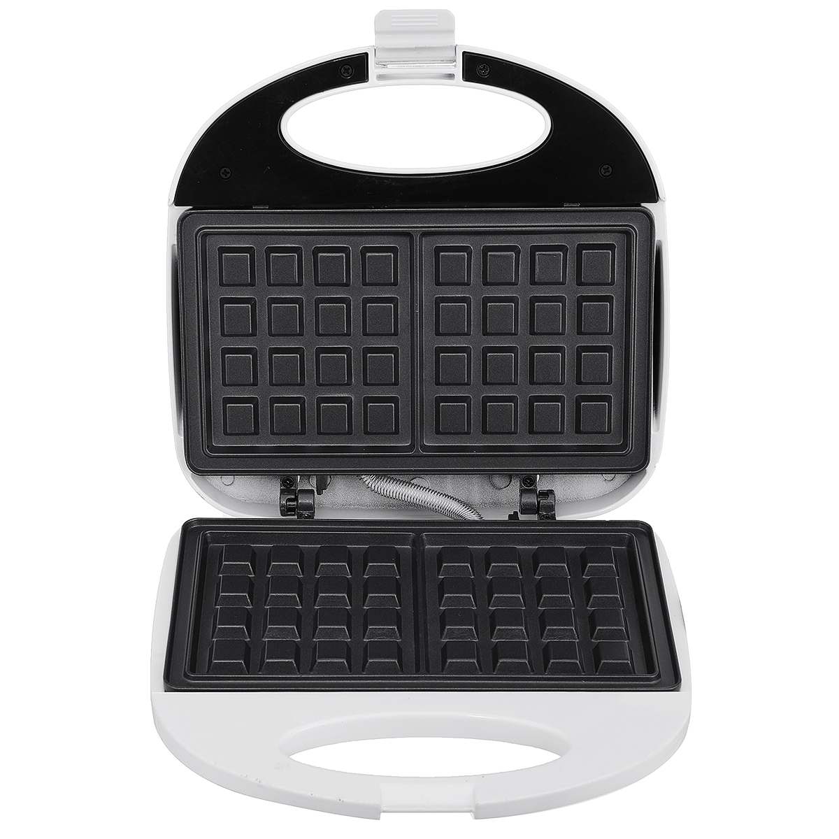 Electric Waffle Machine Maker Multifunctional Electric Sandwich Iron Home Muffin Cake Donut Bubble Waffle Maker Breakfast Baker: waffle pan EU plug