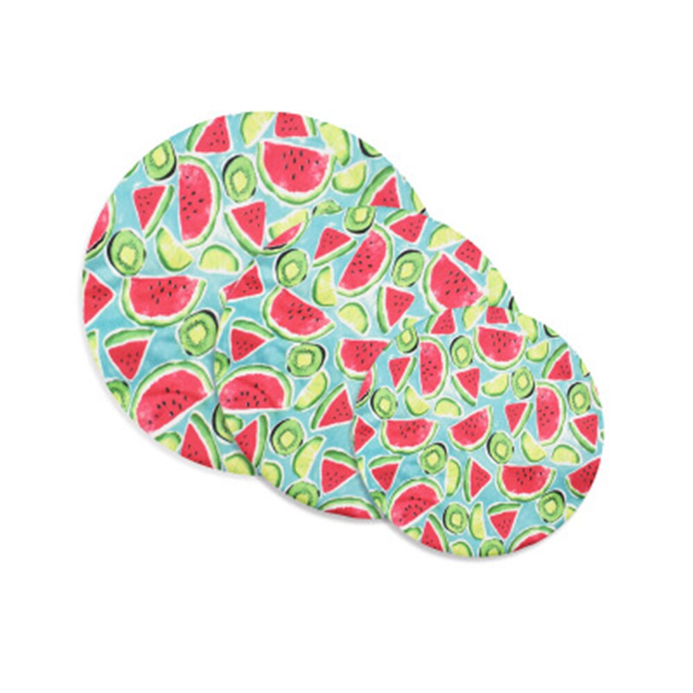 Couvercle de bol alimentaire, , 3 pièces, en tissu universel, pour ustensiles de cuisine, Pot, réutilisable, extensible, accessoires de cuisine: watermelon