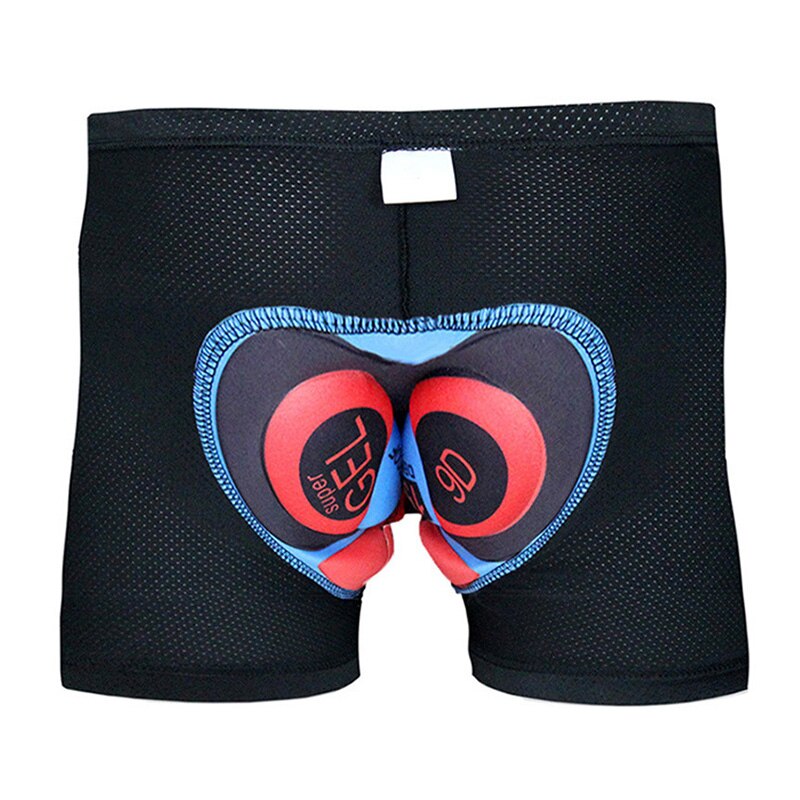 Heren s 3d gevoerde fiets mtb fiets ondergoed shorts schokbestendig fiets onderbroek  hb88