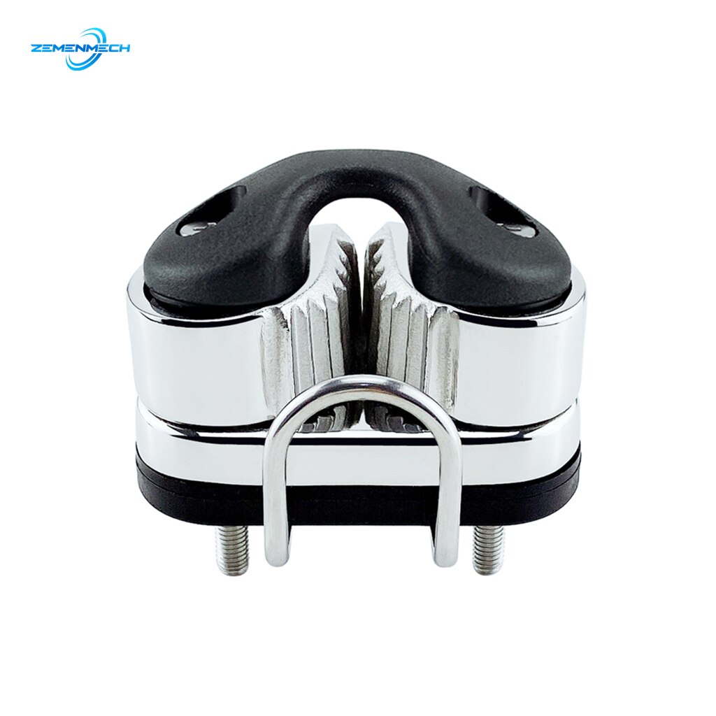 316 Stainless Steel Black Ball Bearing Cam Cleat Pilates Equipment Marine Boat Fast Entry Rope Wire Fairlead Sailing Accessories