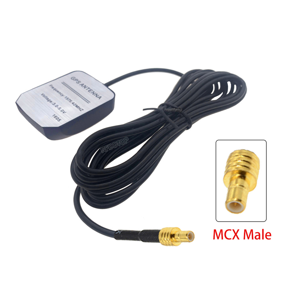 Sma/Mcx Gps Antenne Navigator Versterker Auto Signaal Repeater Versterker Gps Ontvangen En Verzenden Voor Telefoon Auto Navigatiesysteem: Lavendel / 7P