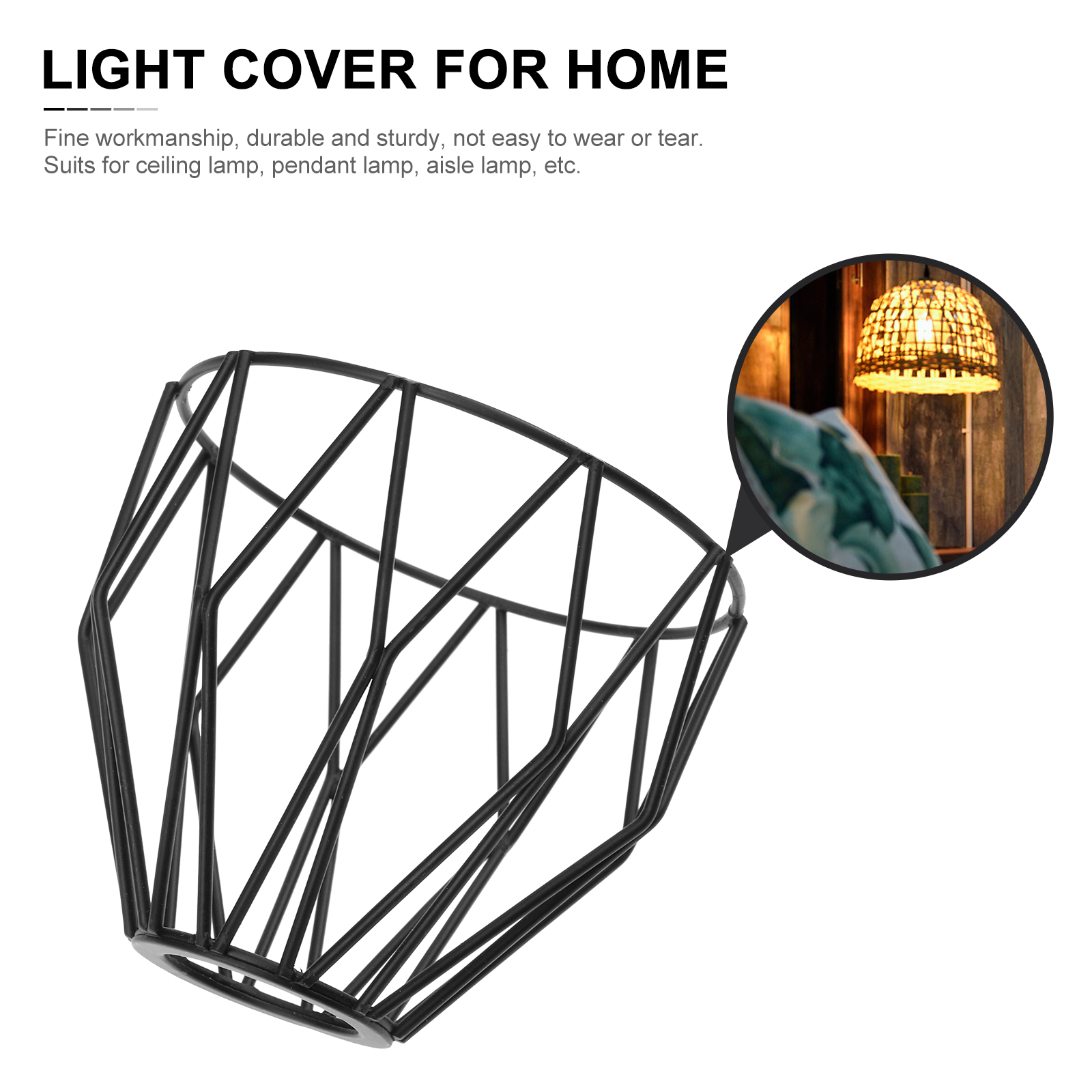 Einfache Lampen schirm Eisen Decken leuchte Lampen schirm Gang Lampe Zubehör für Heimat Bar