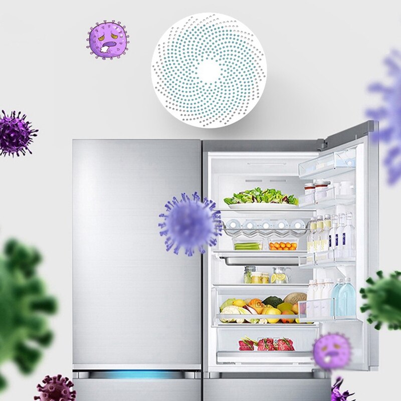 Ozone Air Purifier Negative Ions Air Cleaner Purifier Mini Deodorization Machine for Refrigerator Wardrobe Shoe Cabinet