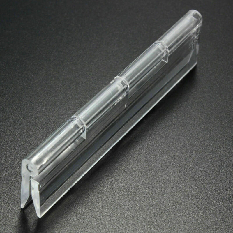 10Pcs/bag 3 Sizes 25X33 30X33 38X45 Plastic Folding Hinges Transparent Perspex Hinge Durable Clear Acrylic.