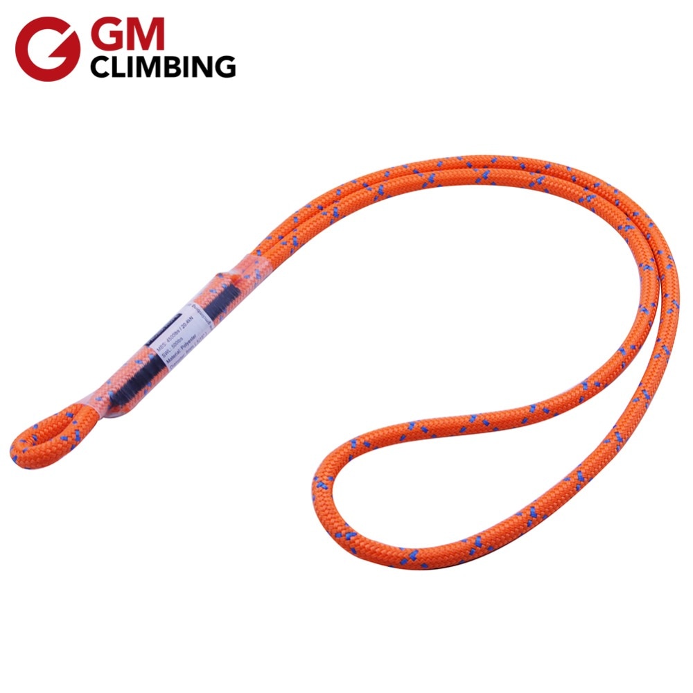 GM CLIMBING Rope 8mm Outdoor Rock Climbing Equipment 24inch Prusik Cord Loop Arborist Tree Climbing Belying Rappelling