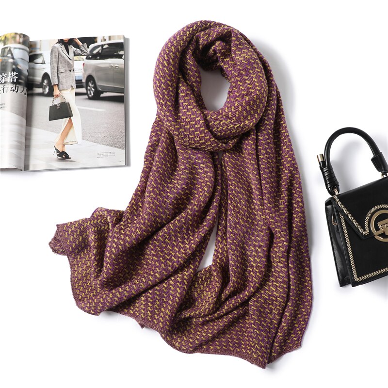 Weiche Kaschmir betroffen Schal für Frauen Warme Winter Schals Hijab Solide Pashmina Dame Schal wickeln Doppel Seite unisex Schals neue: WT5-9