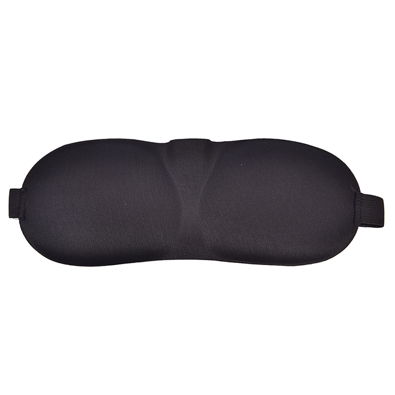 1 stuk zachte blinddoek reis ooglapje 3d slaapmaskers natuurlijk slaapmasker oogmasker oogkapje schaduw ooglapje vrouwen mannen: Oranje