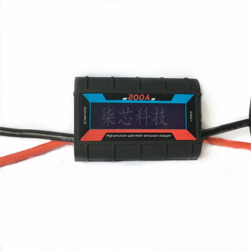 Model Aircraft Power Meter 0-200a 0-60v High Precision Watt Tester Electronic Measuring Tool Analyzer