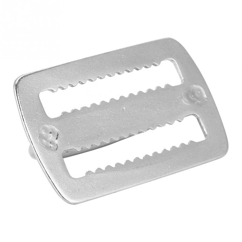 KEEP DIVING 50mm Swimming Diving D-Ring Stainless Steel Snorkel Scuba Swim Slide Buckle Strap Belt Keeper Diving Accessories