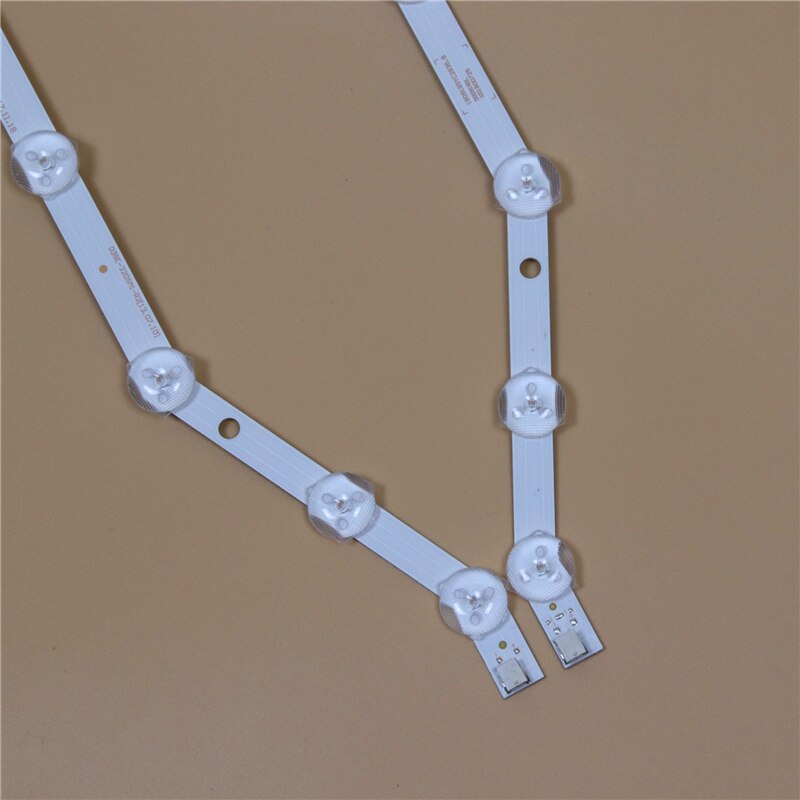 32inch TV LED Light Bars For Samsung UN32EH5000FXZX UN32EH5300FXZA UN32EH5300FXZC Backlight Strips Kit 12 LED Lamps Lens 2 Bands