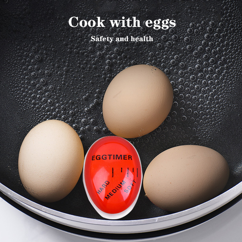 Timer Da Cucina Per Uova Che Cambia Colore (Violaceo) - Pratico Promemoria Per Uova Sode E Alla Coque Perfette