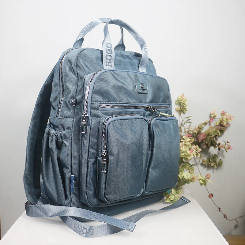 Zaino da viaggio per donna Borsa da scuola ad alta capacità Borsa per laptop leggera e impermeabile Zaino da cabina con tasche multiple per uomo: Cielo Blu