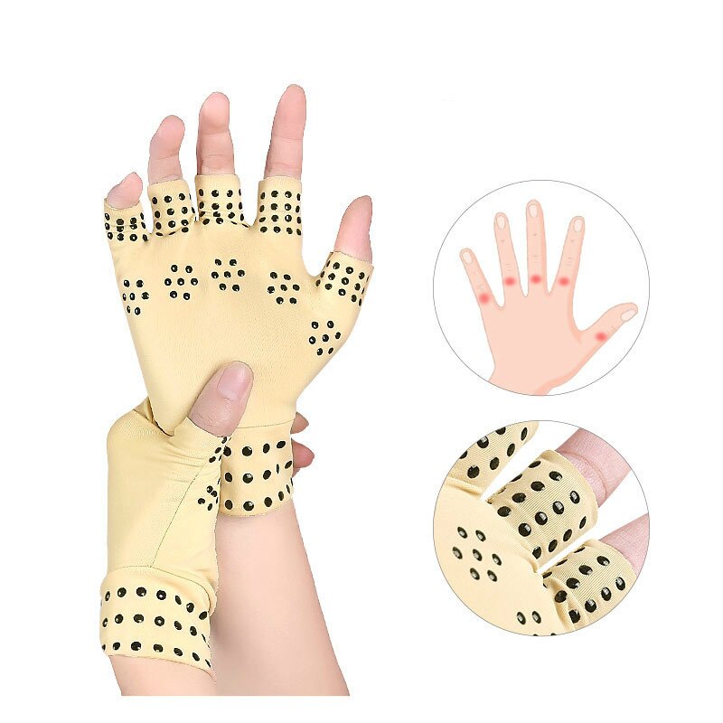 Artritis Therapie Handschoenen Relief Artritis Druk Pijn Genezen Gewrichten Magnetische Therapie Handschoenen Ondersteuning Hand Massager Handschoen Fietsen