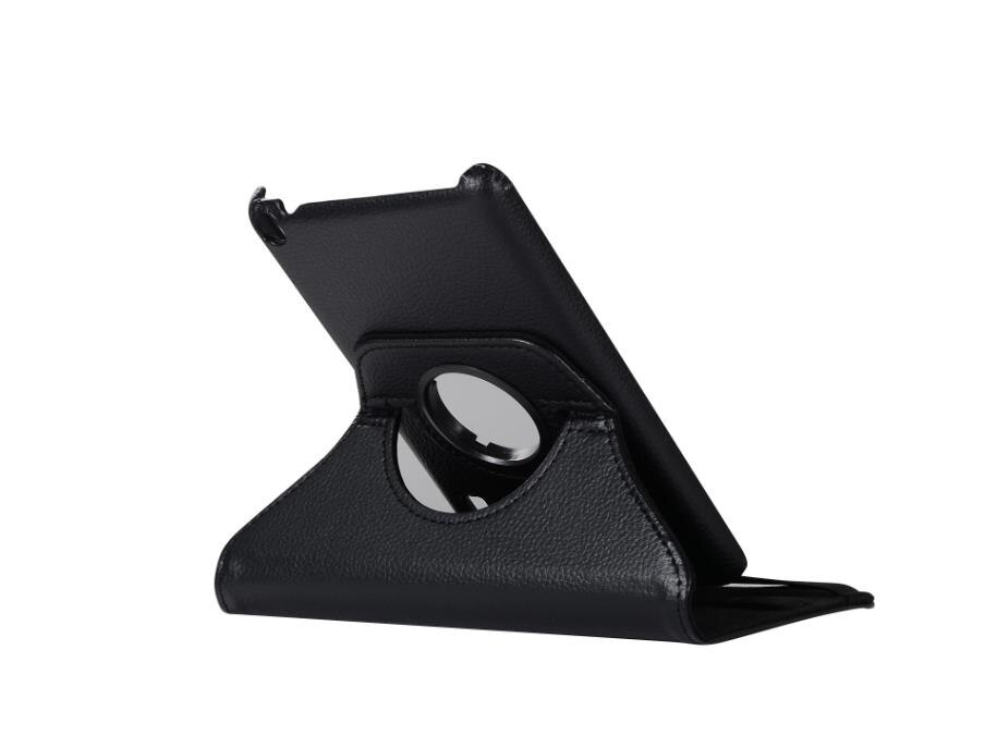 Mediapad  t1 7.0 kotelo 360 astetta kääntyvä folio pu nahkakansi huawei mediapadille  t1 7.0 t2 t3 3g t1-701u bgo -dl09 bgo -l03: Musta / T3 7.0 wifi  bg2-w09