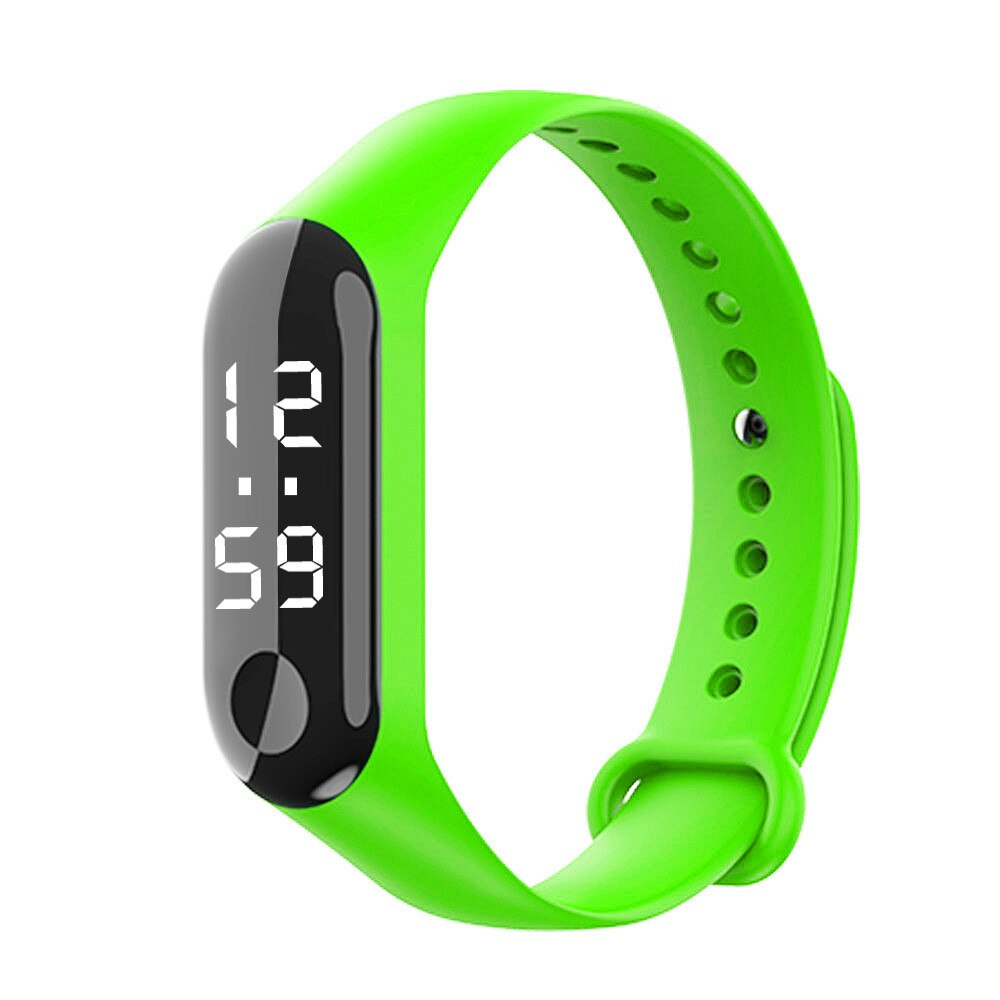 Digital Led Sports Watch Unisex Silicone Band Wrist Watches Men Women Digital Display Smart Watch