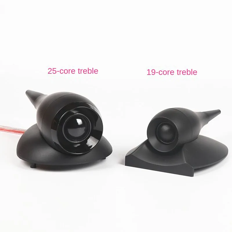 2 uds altavoz externo tweeter superior fiebre HIFI unidad de compensación de tweeter independiente externa 19 núcleos 25 núcleos película de seda