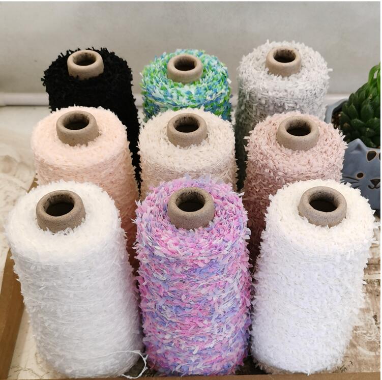 200g/Lot Fancy butterfly Yarn for Knitting Feather Crochet Yarn For Crocheting thread to knitted patchwork fabric Line handmake