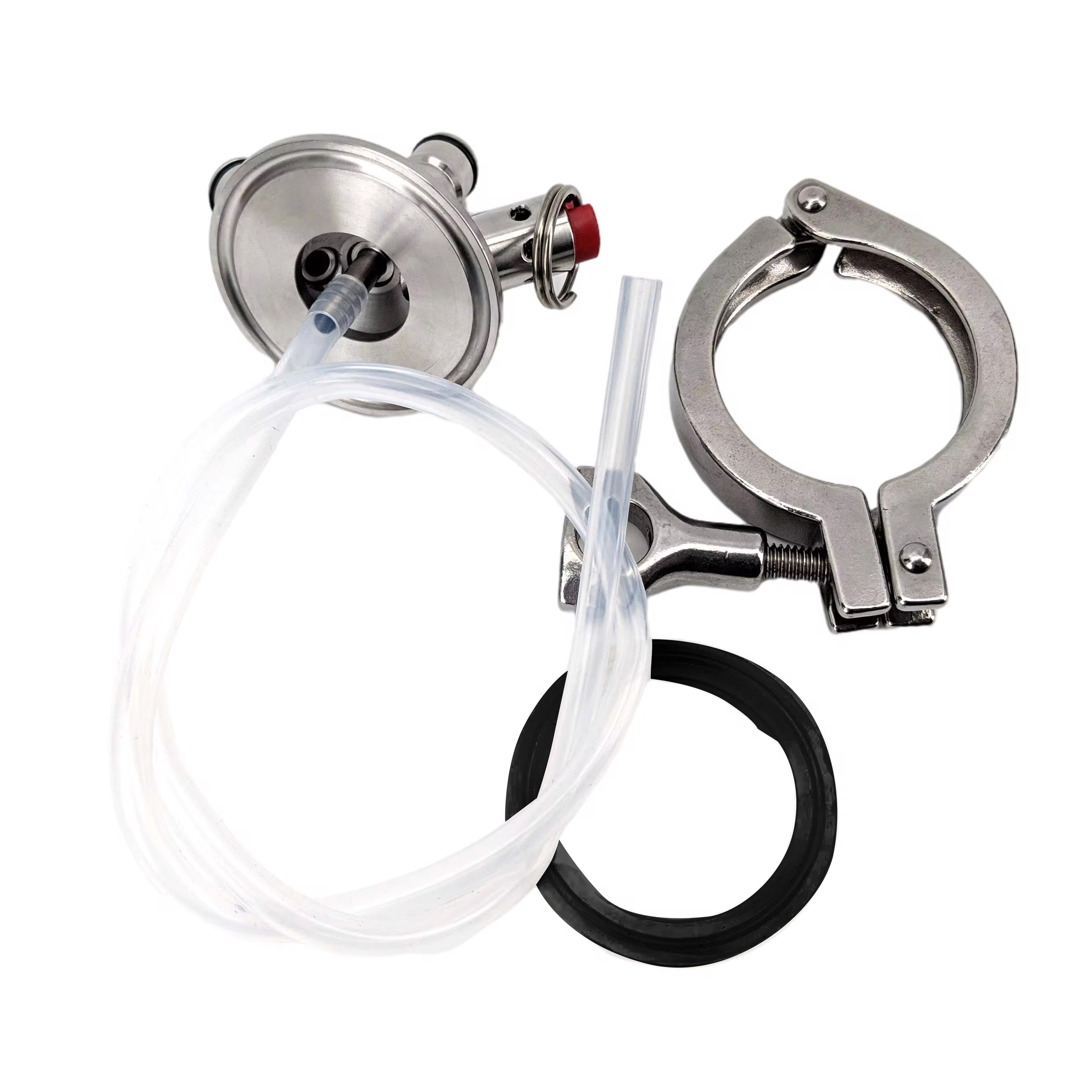 Ball Lock Tikken Hoofd Om 2 Inch TRI-CLOVER (Commerciële Vaatje Adapter)