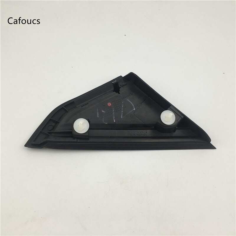 Dla Citroen C4 1.6D 2004-2010 przednie lewe i prawe lustrzane osłony ćwierć okna przycinać trójkąt talerz 9647011377 9647011277