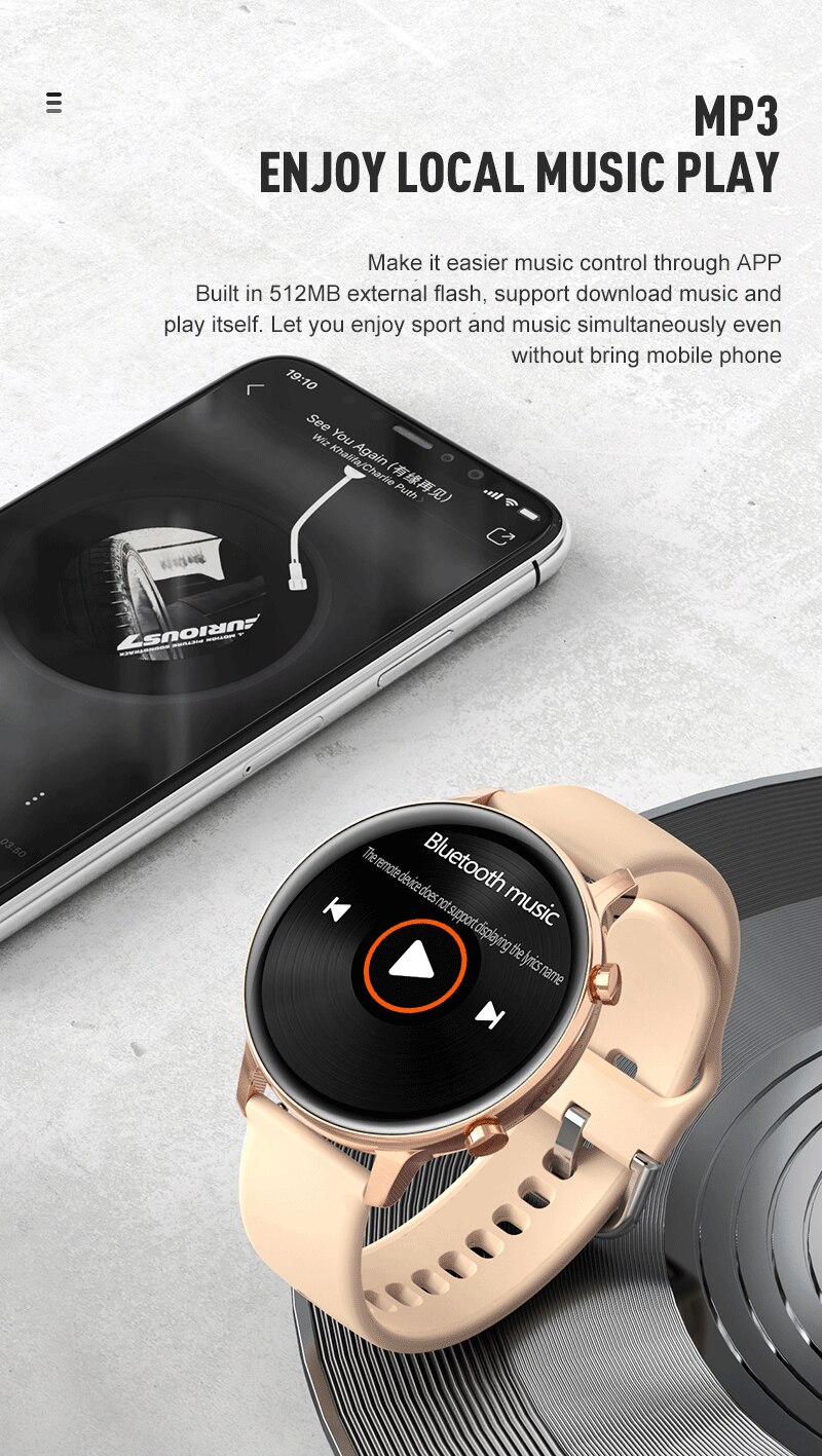 SANLEPUS 2022 Neue Clever Uhr Mit Machen Anrufe MP3 Musik Wasserdicht Männer Frauen Uhren Smartwatch Für Samsung Android Apfel