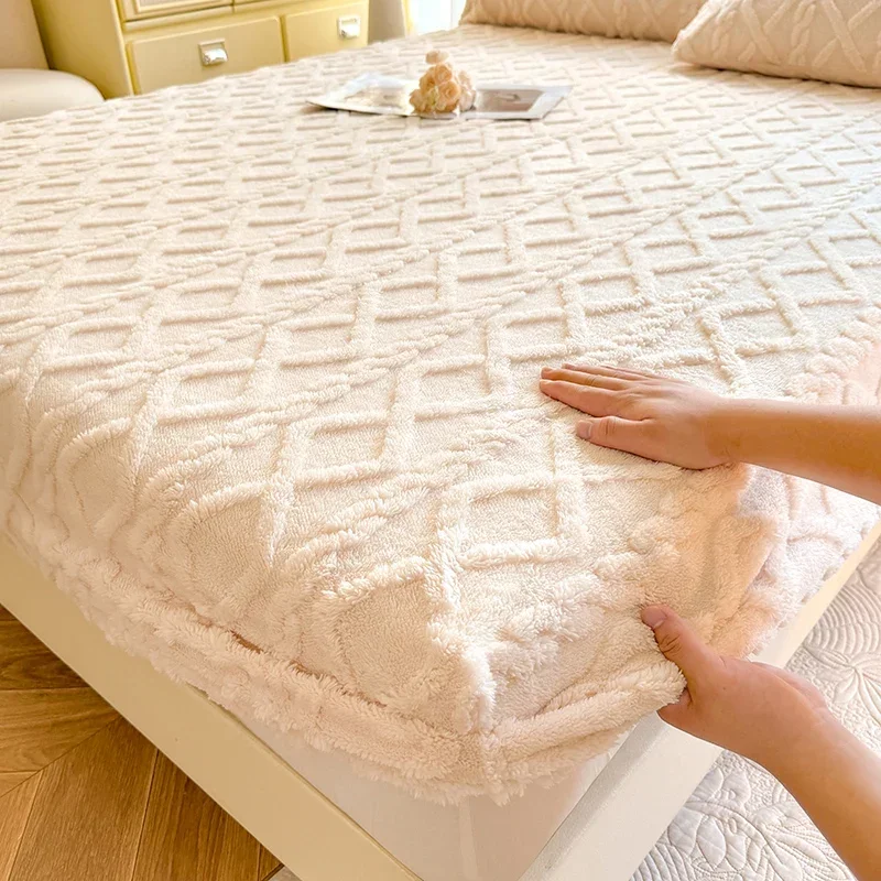 1 lenzuolo in flanella per letto matrimoniale, caldo per l'inverno, in pile corallo soffice, lenzuolo con angoli per divano letto e letto matrimoniale: Giallo