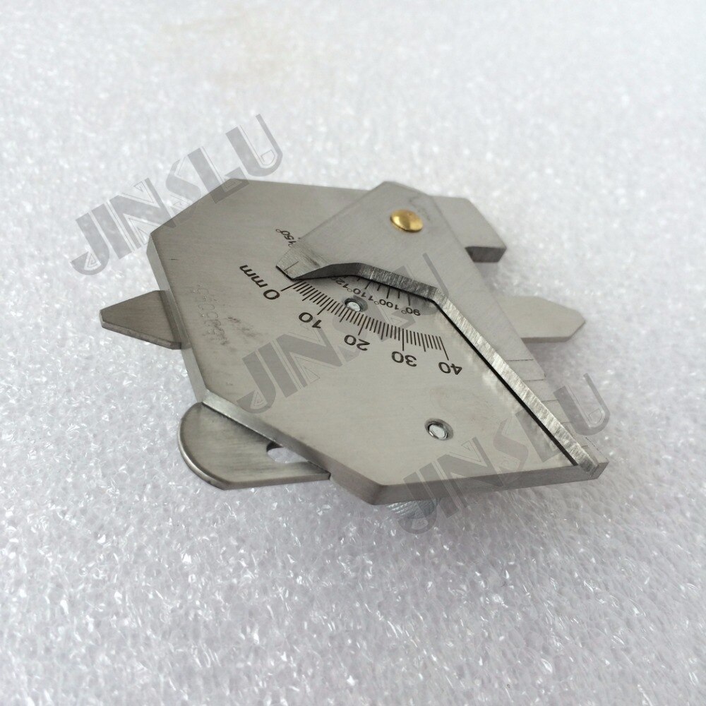 HJC40 HJC-40 Welding Seam Gauge Weld Detect Boilers Bridges Pipes Gage Metric Welding Inspection