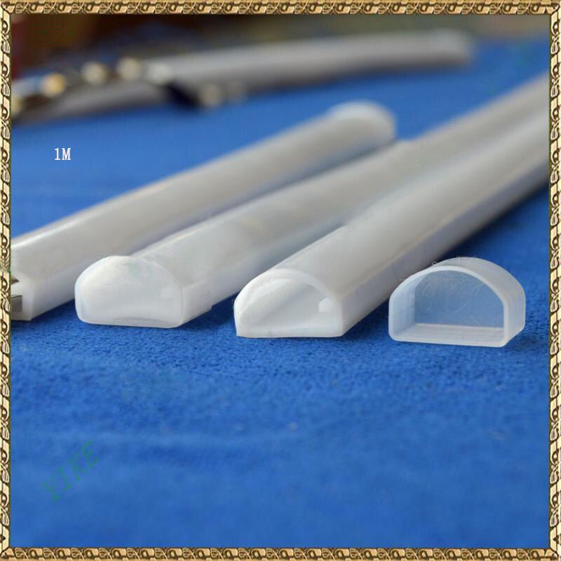 1pc light strips tube for cosmetics jewelry display cabinet automobile home decoration flexible led neon rope tube led light