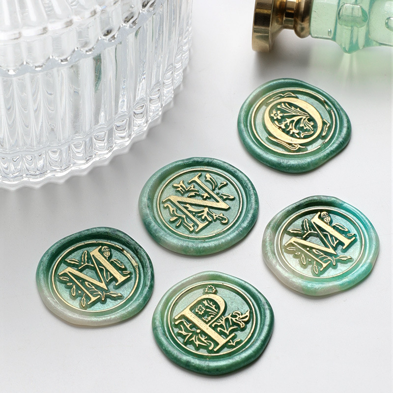 Cera de sellado para sello, kit de sellos Retro con letras, sellos de silicona para uñas, logo para álbum de recortes, juego de impresión surgut, jabones artesanales de boda