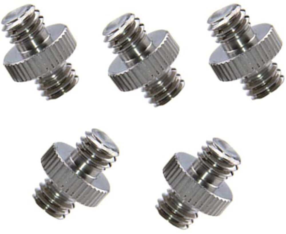 5 Stuks 3/8 "-16 Male Naar 3/8"-16 Schroef Adapter Voor Camera Statief En Andere Apparatuur