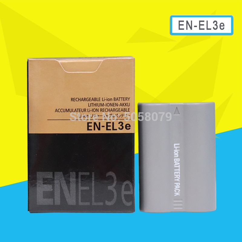 EN-EL3e EN EL3e ENEL3e Camera Batterij Voor Nikon D90 D80 D300 D300s D700 D200 D70 D50 D70s D100 D-100 D-300 d-70 MH-18A
