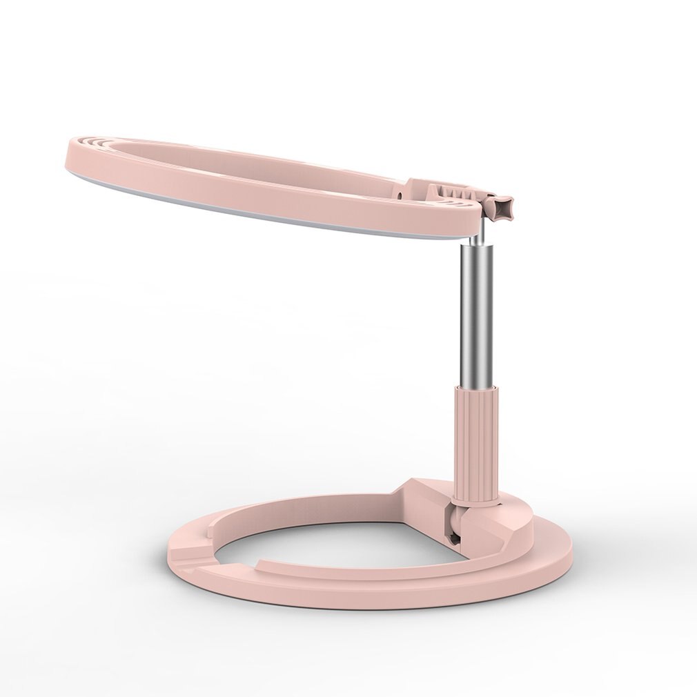 Teléfono Móvil anillo vivo Luz de relleno ancla belleza e iluminación artefacto lámpara Led piso soporte telescópico