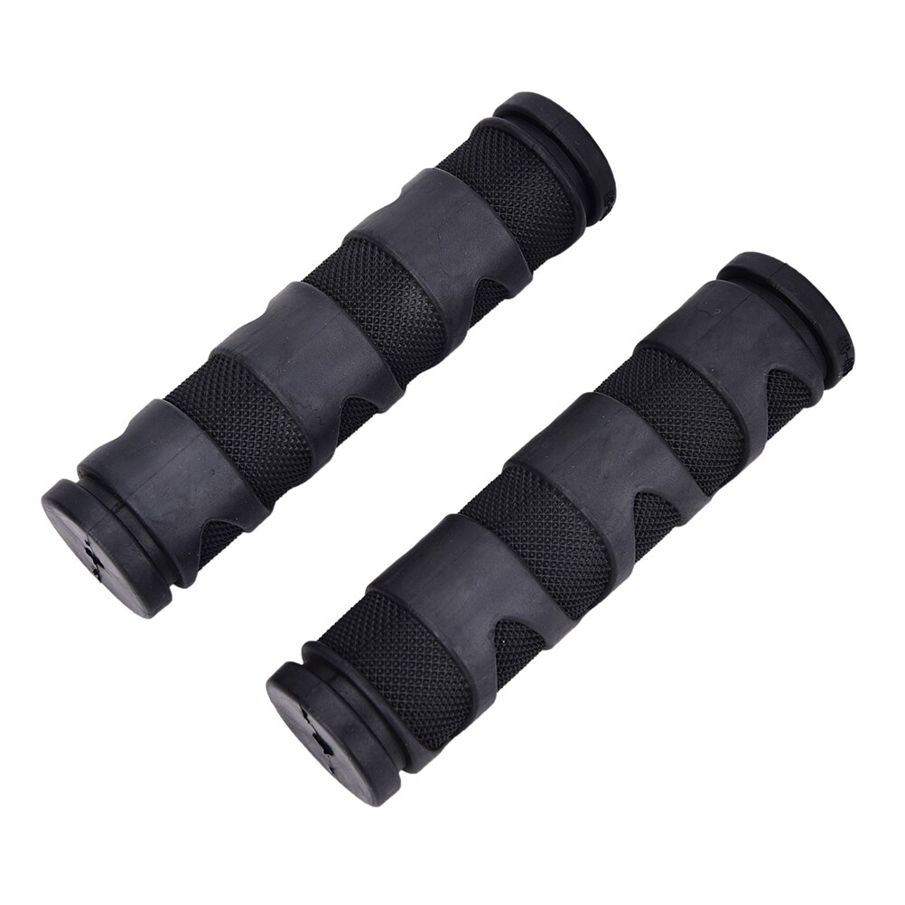 2Pcs/Set BMX MTB Bicycle Rubber Grips Cycling Mountain Bicycle Scooter Bike Handle Bar Rubber Soft End Grip