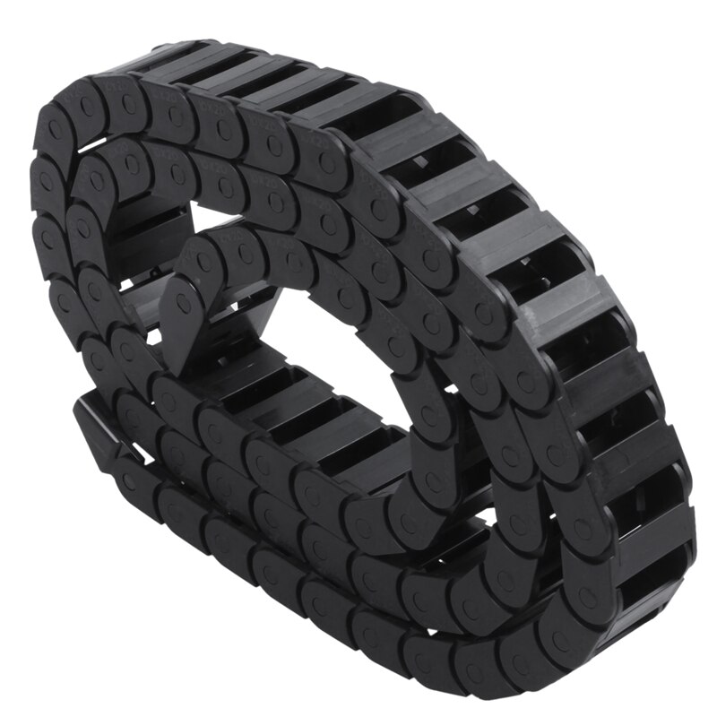 10 x 20mm 1M Open On Both Side Plastic Towline Cable Drag Chain