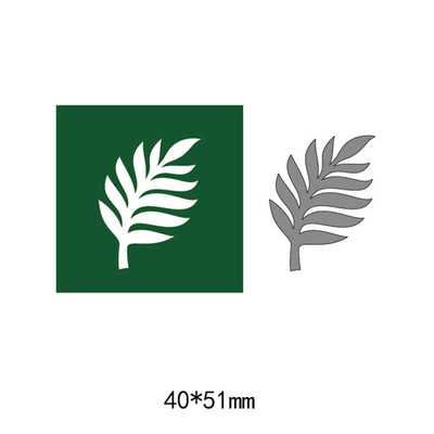 Leaf Embossed Carbon Steel Knife Die-cut Template Plant Knife Die DIY Greeting Card Scrapbook Decoration Making Crafts: 001 1pcs