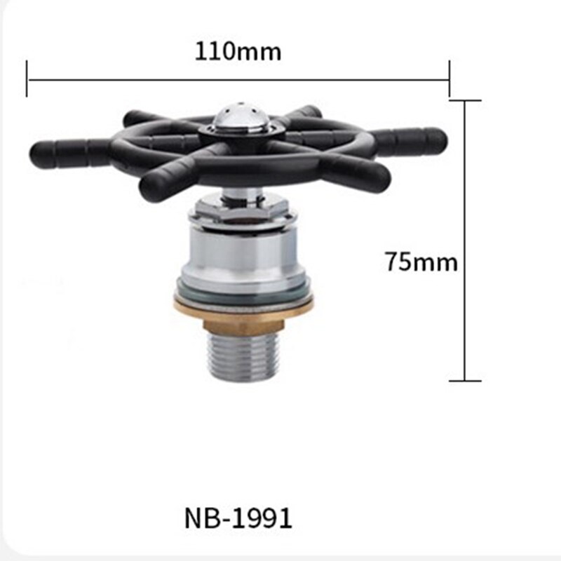 Glass Rinser - Pitcher Rinser Stainless Steel Bar Glass Rinser Faucet Head Rinser for Beer Glass Coffee Cup: NB-1991