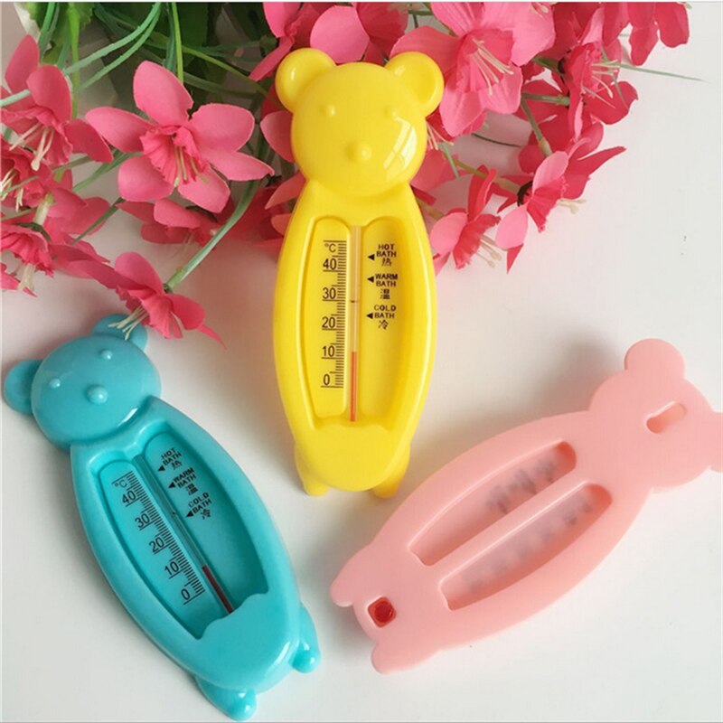 Cartoon Drijvende Mooie Beer Baby Water Thermometer Kids Bad Thermometer Speelgoed Plastic Bad Water Sensor Thermometer