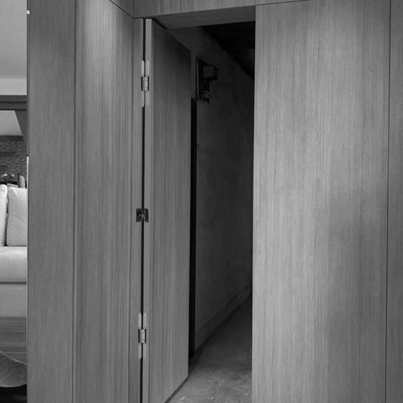 Automatic Inner Door Closer Concealed Tubular Chain Spring Soft Close Door Hinges Home Improvement Door Hardware