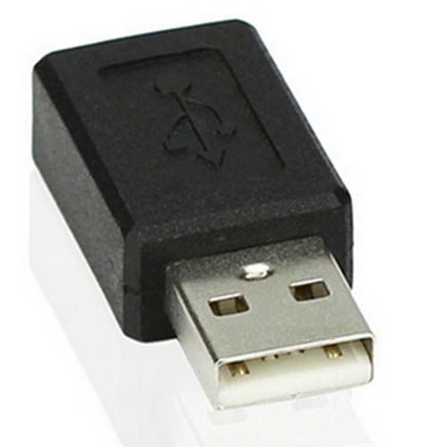 mini usb b 5 pins female jack to usb a 2.0 male connector adapter M/F 1pcs