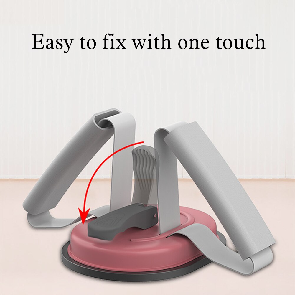 Casa de gimnasio-Bar portátil auto-succión Abdominal entrenador central Curl movimiento dispositivo auxiliar para Push Ups cuerpo de estiramiento