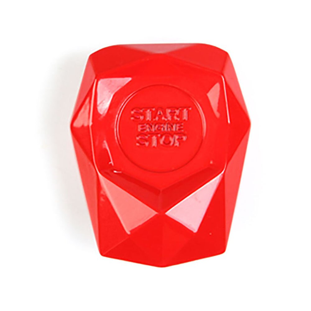 Auto Contactslot Bescherming Cover Stickers Startknop Decoratie Cap Met Deksel Keyless Knop Gemodificeerde Auto Interieur Styling