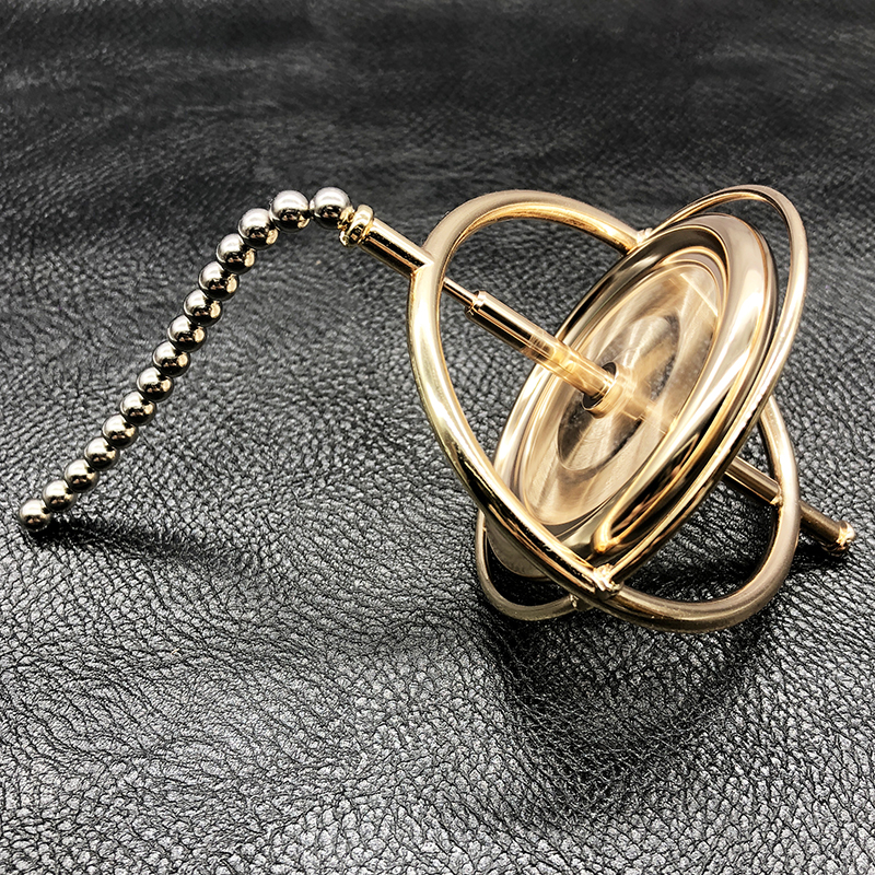 Metal gyroscope Anti-gravity Science and education toy rotation balance mechanical gyroscope