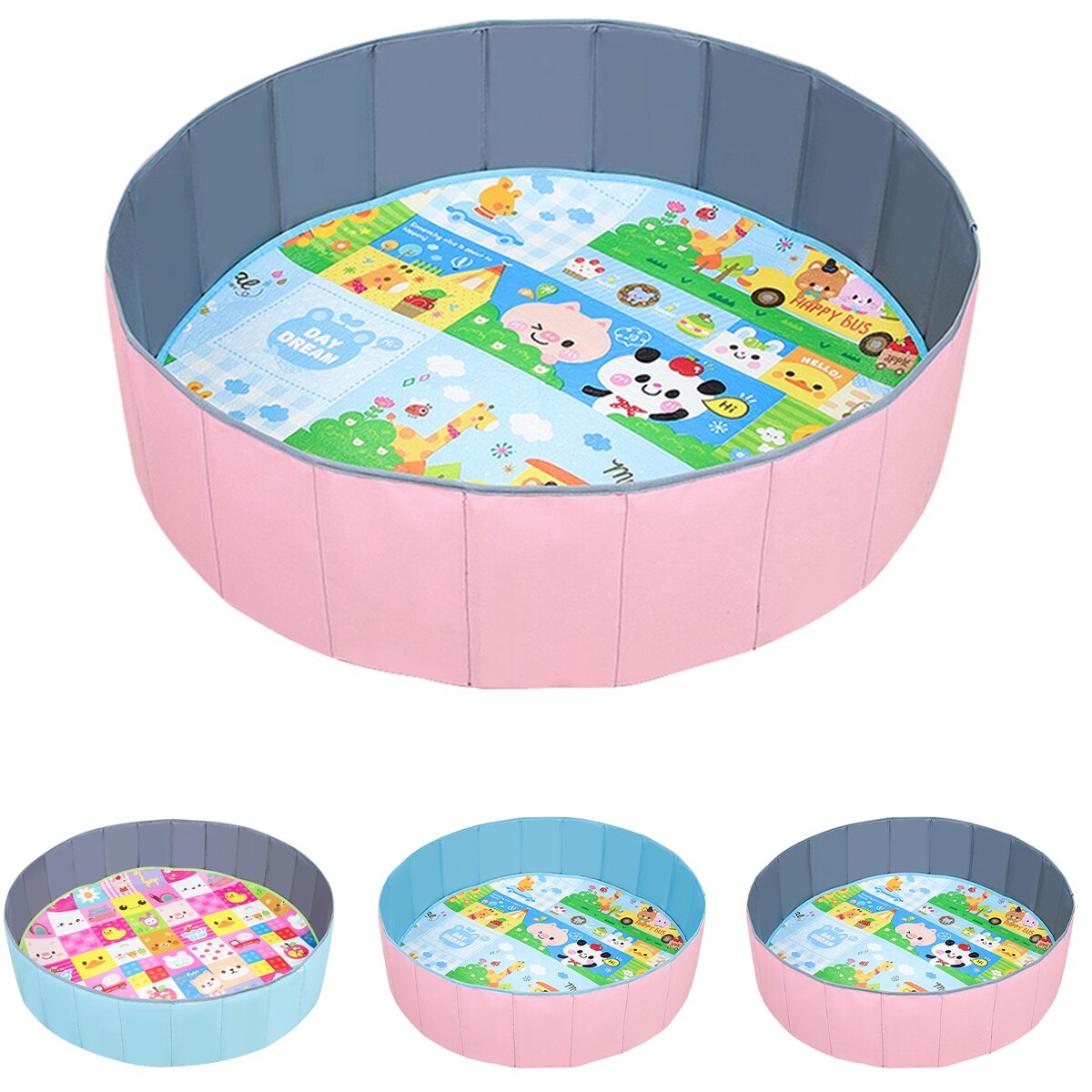 Brand Babies Play Game Fence Portable Folding Child Ocean Balls Play Pool Playground Suitable For Indoor And Outdoor Use