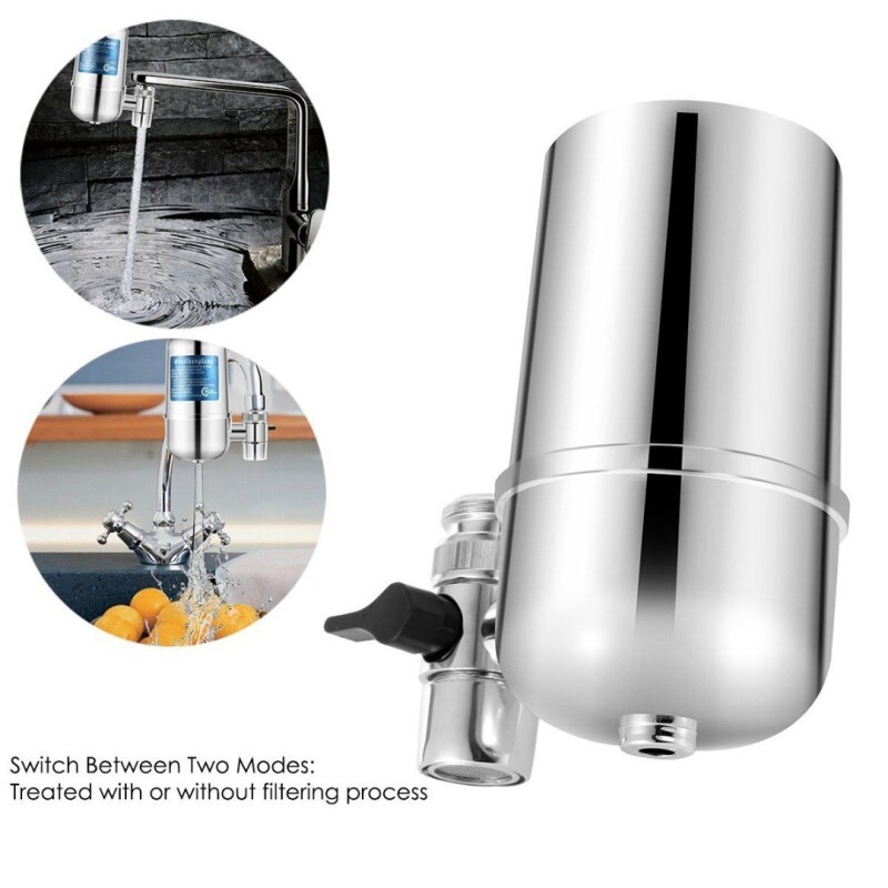 Heimat Küche Wasserhahn klopfen Wasser Luftreiniger Keramik Filter descaling Ersatz Filter Wasser Reinigung System