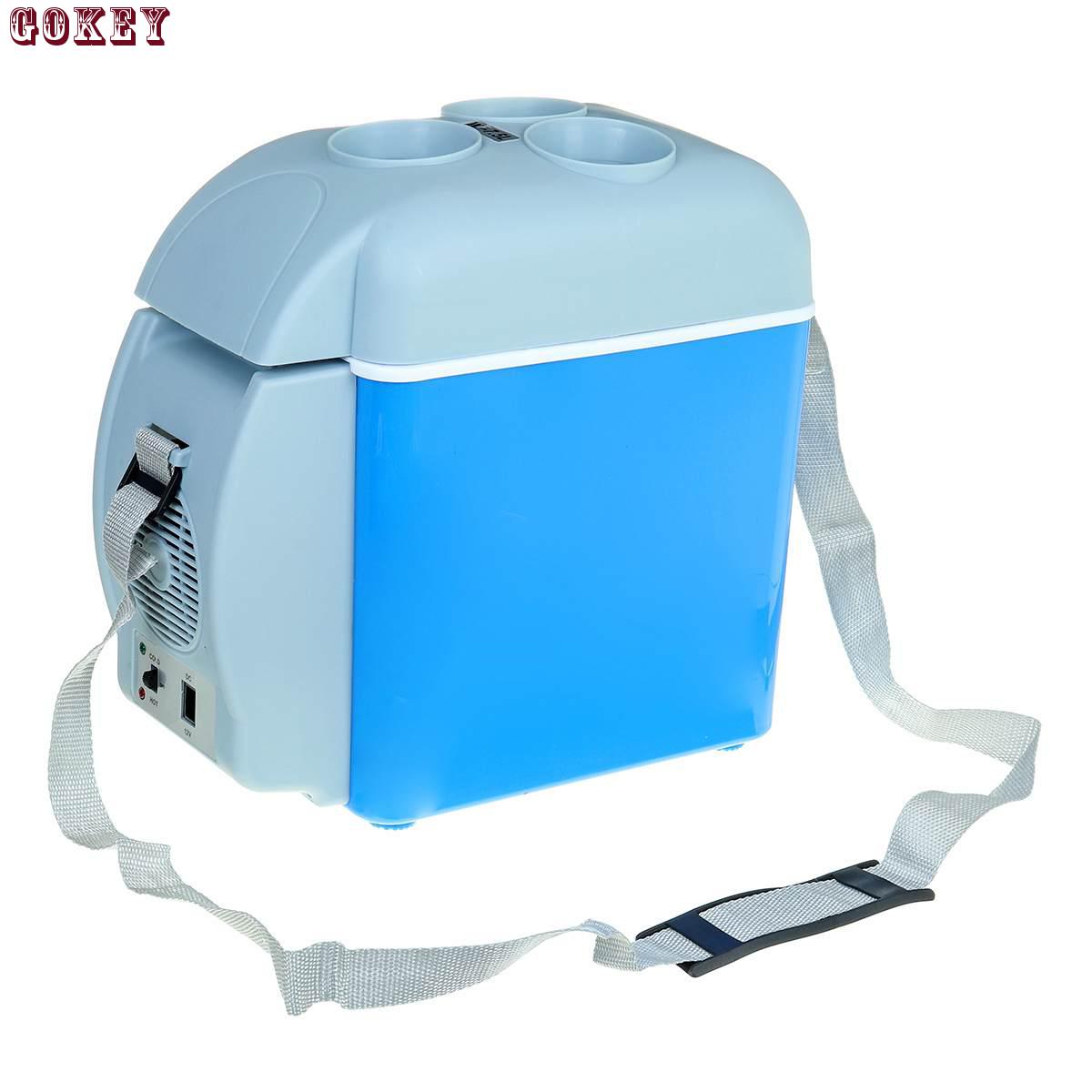 7.5L Refrigerator Cooler Warmer Freeze heating Fridge For Home Thermoelectric Electric Fridge Refrigerator Drink Cooking Tools