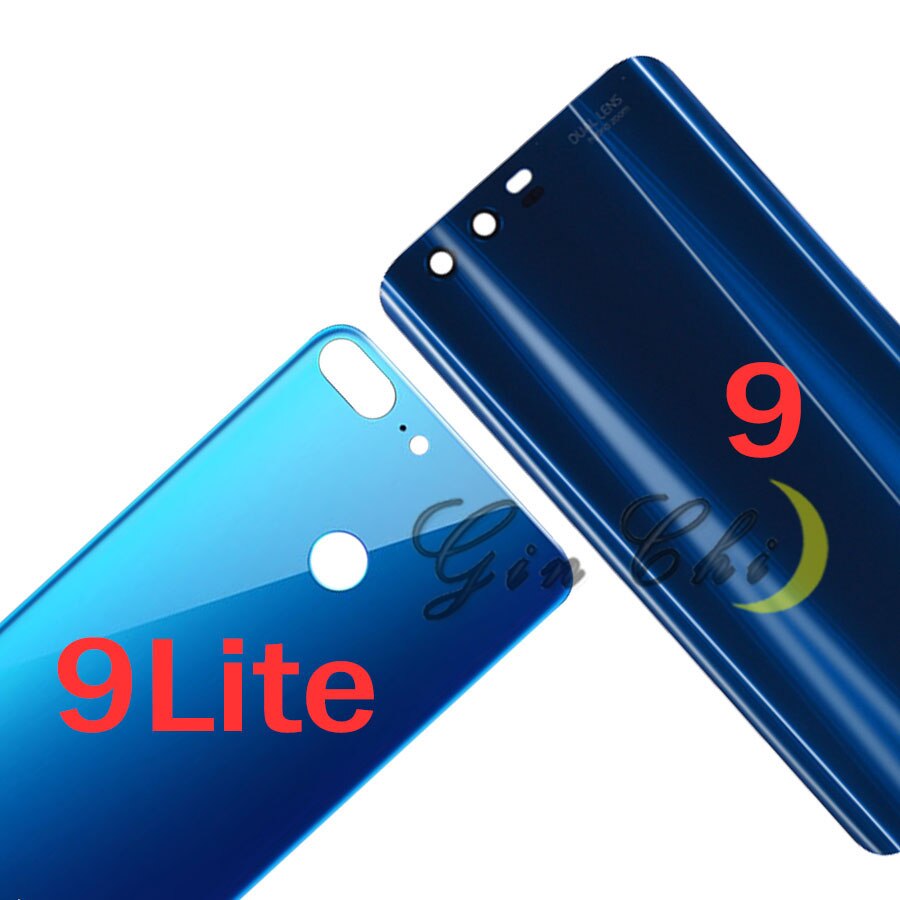 Original Huawei honor 9 cubierta de la batería puerta trasera Huawei honor 9 lite batería puerta reemplazo piezas honor 9 lite funda trasera