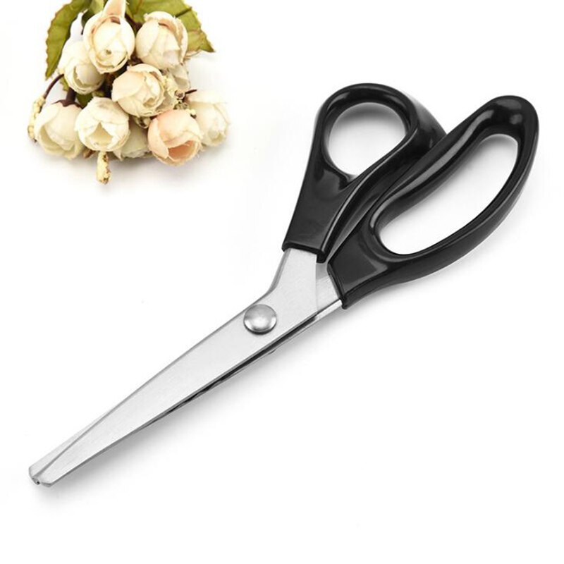 Zig Zag Cut Scissors For Sewing Tailor Dressmaking Scissors Shear Pinking Leather Craft Fabric Cutting Blade Cloth DIY Handmade