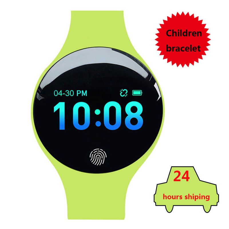 Children's Smart Bracelet Sport Fitness Pedometer Smart Wristband Waterproof Bluetooth Smart Clock For Boy Girls Kids Watch
